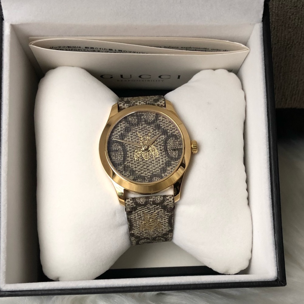100% Authentic Gucci G-Timeless watch, 38mm
